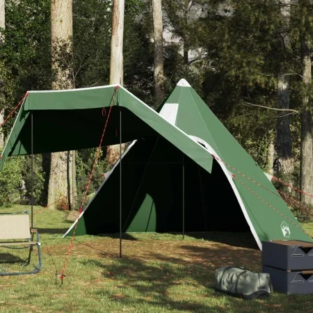 Tienda de campaña tipi para 5 personas impermeable verde de , Tiendas de campaña - Ref: Foro24-4009407, Precio: 79,93 €, Desc...