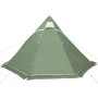 Tipi-Zelt für 5 Personen, wasserdicht, grün von , Zelte - Ref: Foro24-4009407, Preis: 81,41 €, Rabatt: %