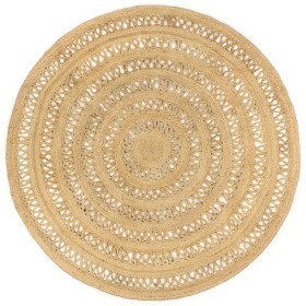 Handmade braided jute rug 180 cm by , Rugs - Ref: Foro24-343611, Price: 91,74 €, Discount: %