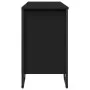 Engineered wood bathroom sink cabinet in black, 91x35x60 cm by , Bathroom furniture - Ref: Foro24-848659, Price: 120,24 €, Di...