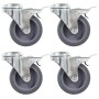 Drehbare Räder mit Loch für Bolzen 24 Stück 75 mm von , Materialhandhabung - Ref: Foro24-277859, Preis: 96,67 €, Rabatt: %