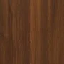 Mueble zapatero y espejo 3 niveles roble marrón 63x17x102,5 cm by , Shoe racks and shoe organizers - Ref: Foro24-342640, Pric...