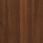 Mueble zapatero y espejo 3 niveles roble marrón 63x17x102,5 cm by , Shoe racks and shoe organizers - Ref: Foro24-342640, Pric...