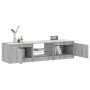 TV-Schrank mit LED-Leuchten Sonomagrau 140x40x35,5 cm von vidaXL, TV-Möbel - Ref: Foro24-822682, Preis: 100,44 €, Rabatt: %