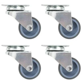 Ruedas dobles giratorias 4 unidades 50 mm de , Manipulación de materiales - Ref: Foro24-143437, Precio: 16,75 €, Descuento: %