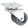 Double swivel wheels 4 units 50 mm by , Material handling - Ref: Foro24-143437, Price: 17,01 €, Discount: %