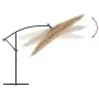 Gartenschirm mit LED-Lichtern, Stahlmast, braun, 246x246x230 cm. von , Sonnenschirme - Ref: Foro24-4005086, Preis: 194,35 €, ...