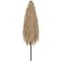 Sombrilla de jardín con LEDs poste acero marrón 248x248x248 cm by , Umbrellas - Ref: Foro24-4005117, Price: 139,28 €, Discoun...