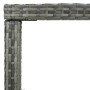 Synthetic rattan and gray glass high garden table 130x60x110cm by vidaXL, Garden tables - Ref: Foro24-313462, Price: 118,04 €...