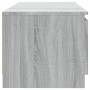 TV-Schrank mit LED-Leuchten Sonomagrau 140x40x35,5 cm von vidaXL, TV-Möbel - Ref: Foro24-822682, Preis: 100,44 €, Rabatt: %