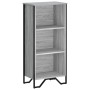 Estantería de madera de ingeniería gris Sonoma 50x31x106 cm by , Bookcases and shelves - Ref: Foro24-848607, Price: 50,55 €, ...