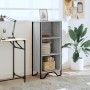 Estantería de madera de ingeniería gris Sonoma 50x31x106 cm by , Bookcases and shelves - Ref: Foro24-848607, Price: 50,55 €, ...