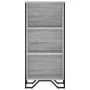Estantería de madera de ingeniería gris Sonoma 50x31x106 cm de , Librerías y estanterías - Ref: Foro24-848607, Precio: 49,94 ...