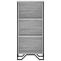 Estantería de madera de ingeniería gris Sonoma 50x31x106 cm by , Bookcases and shelves - Ref: Foro24-848607, Price: 50,55 €, ...