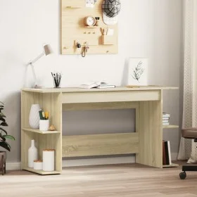 Escritorio madera de ingeniería roble Sonoma 140x50x75 cm by , Desks - Ref: Foro24-840550, Price: 90,94 €, Discount: %