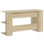 Escritorio madera de ingeniería roble Sonoma 140x50x75 cm by , Desks - Ref: Foro24-840550, Price: 92,42 €, Discount: %