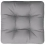 Kissen für Palettensofa, grauer Stoff, 58x58x10 cm. von , Kissen für Stühle und Sofas - Ref: Foro24-360901, Preis: 30,06 €, R...
