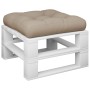 Cojín para sofá de palets tela taupé 58x58x10 cm by , Cushions for chairs and sofas - Ref: Foro24-360908, Price: 36,41 €, Dis...