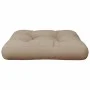 Cojín para sofá de palets tela taupé 58x58x10 cm by , Cushions for chairs and sofas - Ref: Foro24-360908, Price: 30,94 €, Dis...