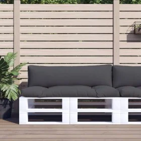 Palettenkissen, 2 Stück, in Anthrazitgrau. von , Kissen für Stühle und Sofas - Ref: Foro24-360922, Preis: 78,95 €, Rabatt: %