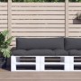 Palettenkissen, 2 Stück, in Anthrazitgrau. von , Kissen für Stühle und Sofas - Ref: Foro24-360922, Preis: 73,54 €, Rabatt: %