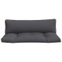 Palettenkissen, 2 Stück, in Anthrazitgrau. von , Kissen für Stühle und Sofas - Ref: Foro24-360922, Preis: 73,54 €, Rabatt: %