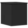 Caja de almacenaje madera de ingeniería negro 30x35x35 cm de , Baúles de almacenamiento - Ref: Foro24-840668, Precio: 40,69 €...