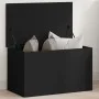 Caja de almacenaje madera de ingeniería negro 60x35x35 cm by , Storage trunks - Ref: Foro24-840675, Price: 55,65 €, Discount: %
