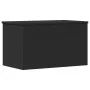 Caja de almacenaje madera de ingeniería negro 60x35x35 cm by , Storage trunks - Ref: Foro24-840675, Price: 55,65 €, Discount: %
