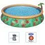 Bestway Paradise Palms Fast Set inflatable pool game 457x84 cm by Bestway, Swimming pools - Ref: Foro24-92846, Price: 211,12 ...