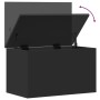 Caja de almacenaje madera de ingeniería negro 60x35x35 cm by , Storage trunks - Ref: Foro24-840675, Price: 56,69 €, Discount: %