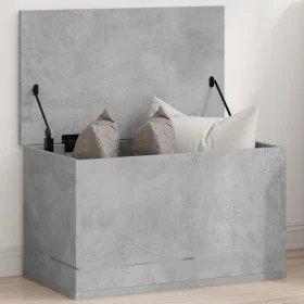 Caja de almacenaje madera ingeniería gris hormigón 60x35x35 cm by , Storage trunks - Ref: Foro24-840677, Price: 50,34 €, Disc...