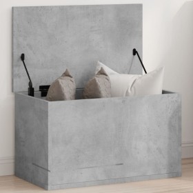Caja de almacenaje madera ingeniería gris hormigón 60x35x35 cm by , Storage trunks - Ref: Foro24-840677, Price: 50,80 €, Disc...