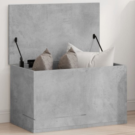 Caja de almacenaje madera ingeniería gris hormigón 60x35x35 cm by , Storage trunks - Ref: Foro24-840677, Price: 50,80 €, Disc...