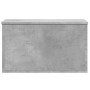 Caja de almacenaje madera ingeniería gris hormigón 60x35x35 cm by , Storage trunks - Ref: Foro24-840677, Price: 50,80 €, Disc...