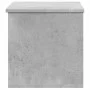 Caja de almacenaje madera ingeniería gris hormigón 60x35x35 cm de , Baúles de almacenamiento - Ref: Foro24-840677, Precio: 50...