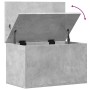 Caja de almacenaje madera ingeniería gris hormigón 60x35x35 cm by , Storage trunks - Ref: Foro24-840677, Price: 50,80 €, Disc...