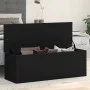 Caja de almacenaje madera de ingeniería negro 102x35x35 cm de , Baúles de almacenamiento - Ref: Foro24-840689, Precio: 82,45 ...