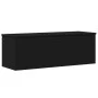 Caja de almacenaje madera de ingeniería negro 102x35x35 cm de , Baúles de almacenamiento - Ref: Foro24-840689, Precio: 82,45 ...
