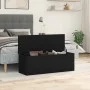 Caja de almacenaje madera de ingeniería negro 102x35x35 cm de , Baúles de almacenamiento - Ref: Foro24-840689, Precio: 82,45 ...