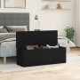 Ingenieurholz-Aufbewahrungsbox schwarz 102x35x35 cm von , Aufbewahrungskisten - Ref: Foro24-840689, Preis: 85,08 €, Rabatt: %