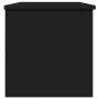 Ingenieurholz-Aufbewahrungsbox schwarz 102x35x35 cm von , Aufbewahrungskisten - Ref: Foro24-840689, Preis: 82,33 €, Rabatt: %