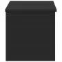 Caja de almacenaje madera de ingeniería negro 90x35x35 cm by , Storage trunks - Ref: Foro24-840682, Price: 71,17 €, Discount: %