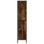 Regal Eiche Rauchholz-Regal aus Ingenieurholz 50x31x137,5 cm von , Bücherregale und Regale - Ref: Foro24-848611, Preis: 59,73...