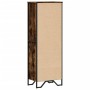Estantería madera de ingeniería roble ahumado 50x31x137,5 cm by , Bookcases and shelves - Ref: Foro24-848611, Price: 60,45 €,...