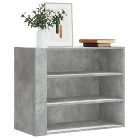 Mueble de pared madera ingeniería gris hormigón 75x35x60 cm by , Shelves and shelves - Ref: Foro24-848419, Price: 56,99 €, Di...