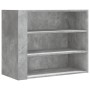 Mueble de pared madera ingeniería gris hormigón 75x35x60 cm de , Estantes y estanterías - Ref: Foro24-848419, Precio: 59,70 €