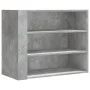 Mueble de pared madera ingeniería gris hormigón 75x35x60 cm de , Estantes y estanterías - Ref: Foro24-848419, Precio: 56,99 €...