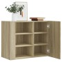 Armario de pared madera de ingeniería roble Sonoma 75x35x60 cm by , Shelves and shelves - Ref: Foro24-848425, Price: 72,88 €,...