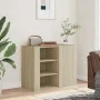Armario de pared madera de ingeniería roble Sonoma 75x35x60 cm by , Shelves and shelves - Ref: Foro24-848425, Price: 69,50 €,...